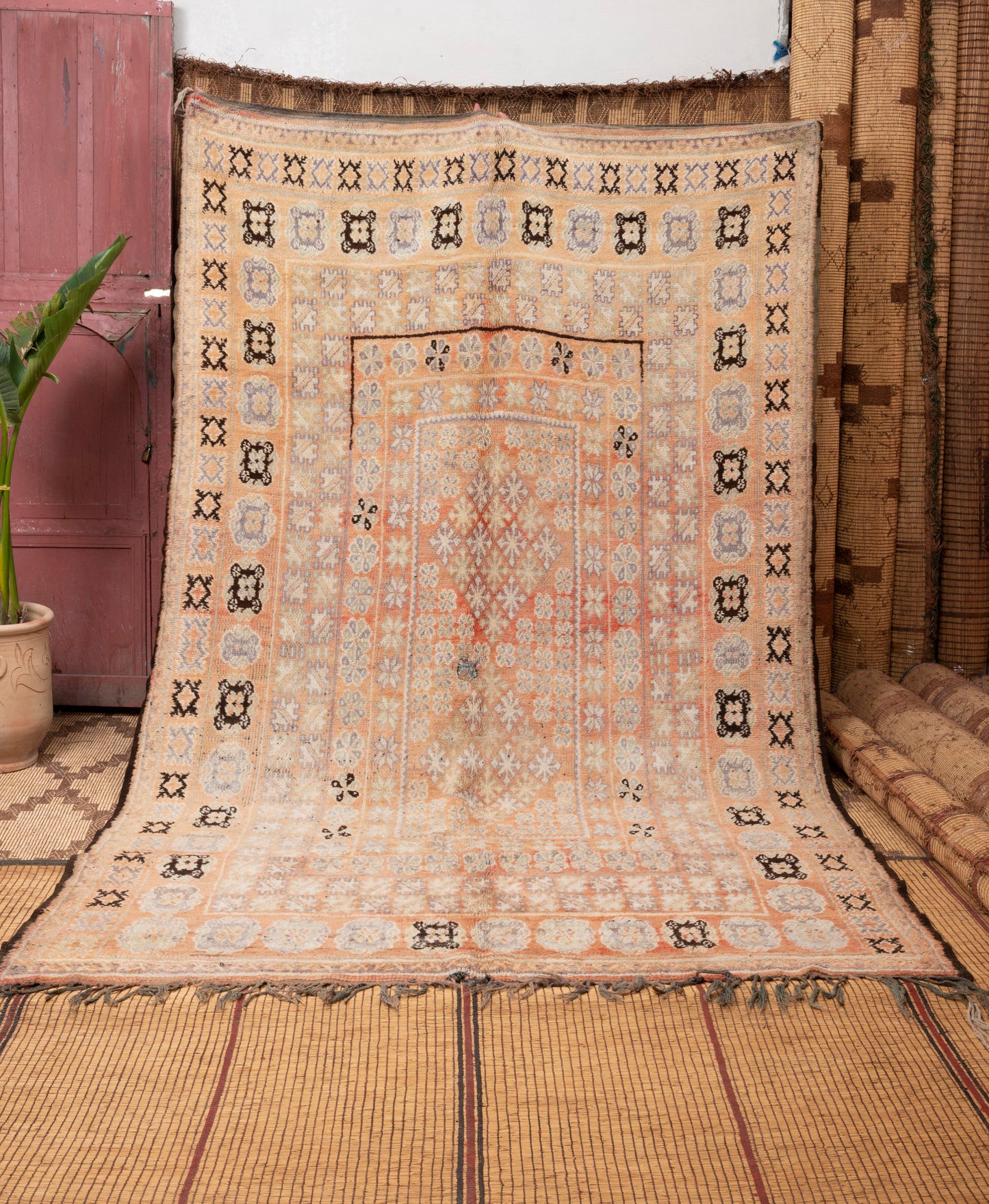 Ayat Boujaad Vintage Moroccan Rug