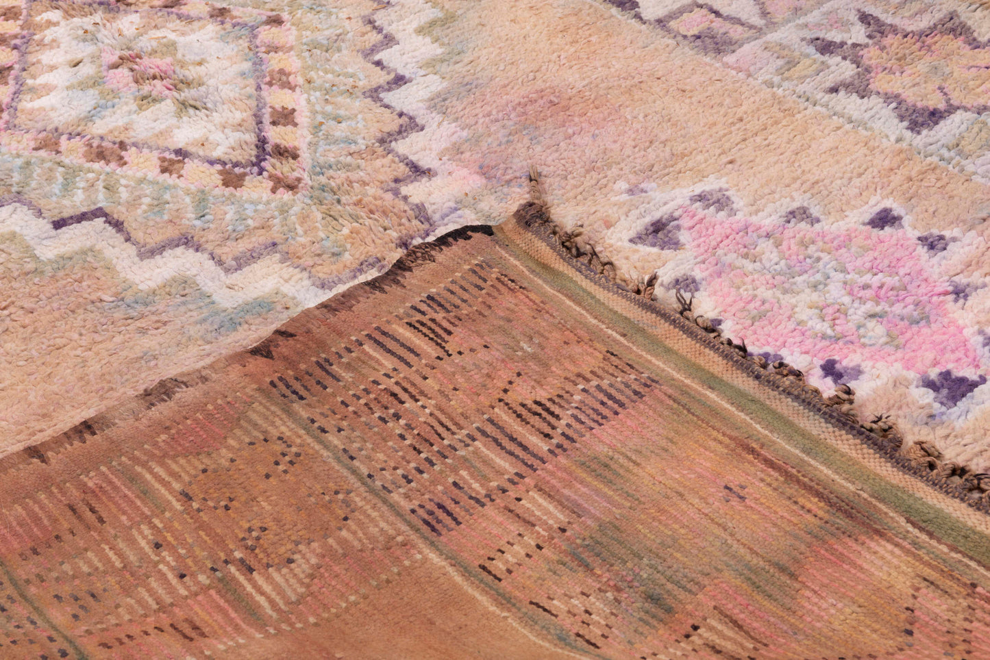 Raye Boujaad Vintage Moroccan Rug
