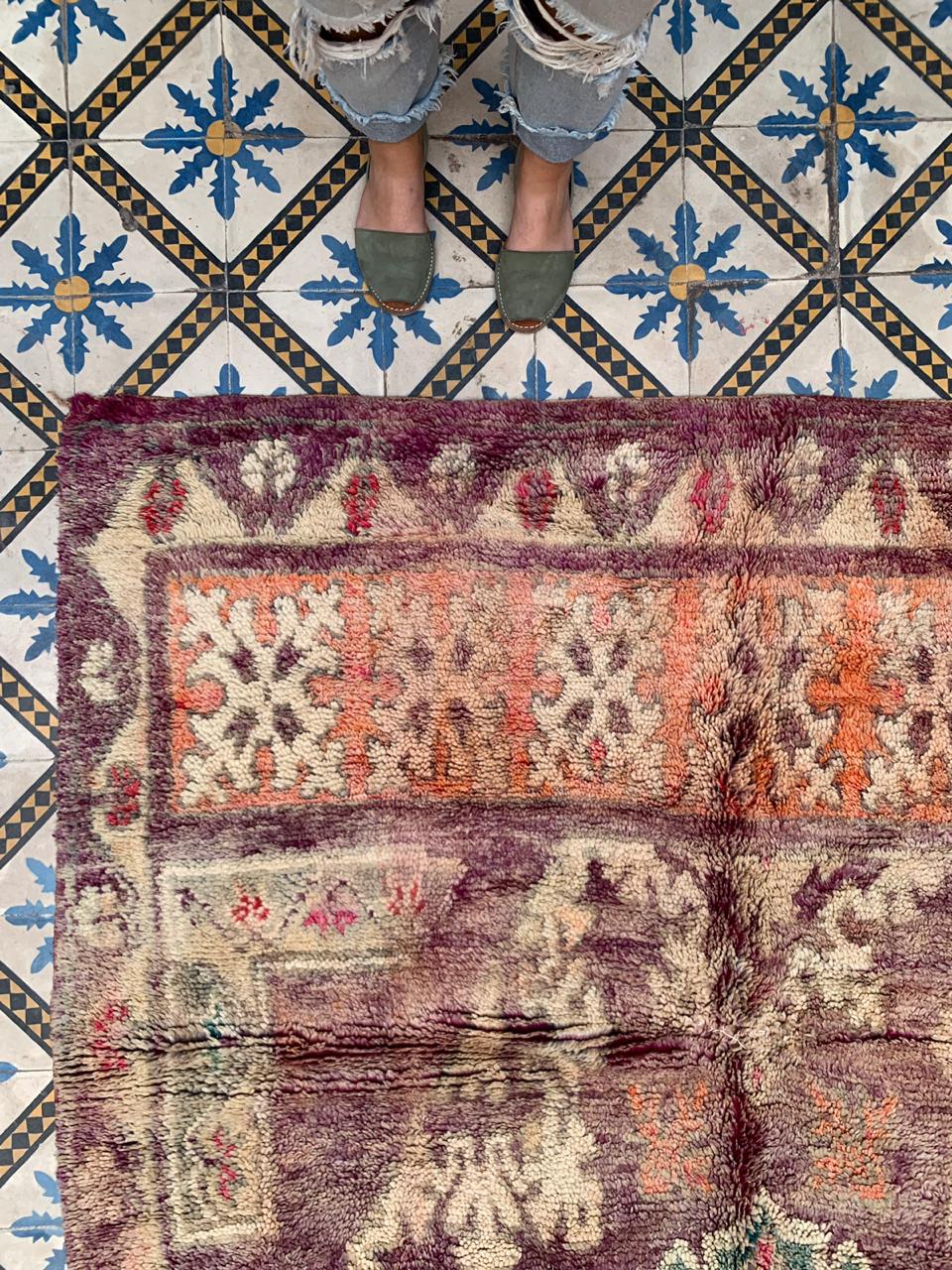 Alma Boujaad Vintage Moroccan Rug