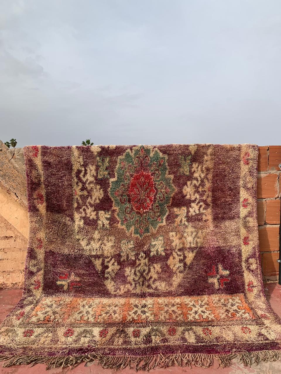 Alma Boujaad Vintage Moroccan Rug