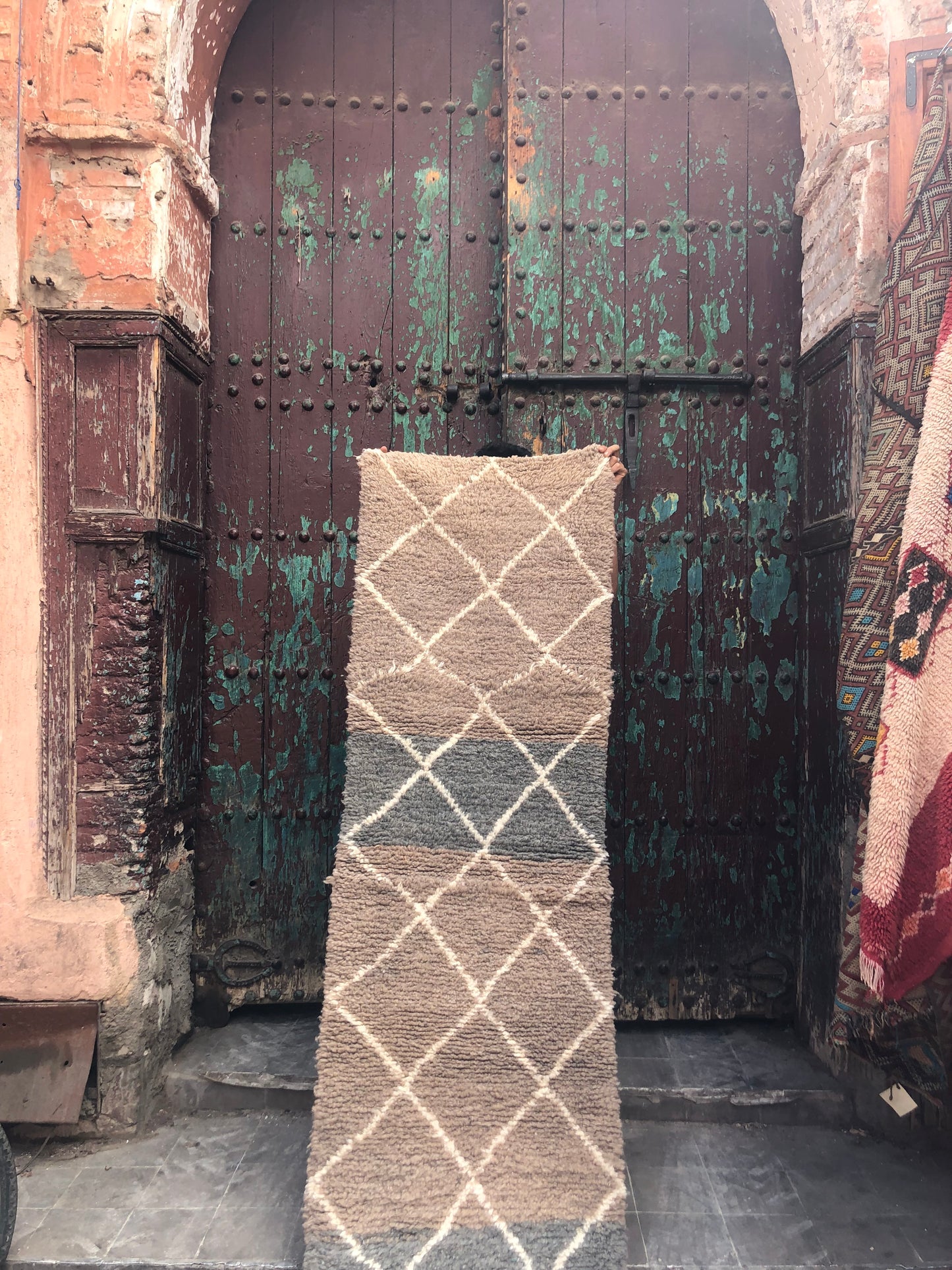 Walter Beni Ourain Vintage Moroccan Rug Runner
