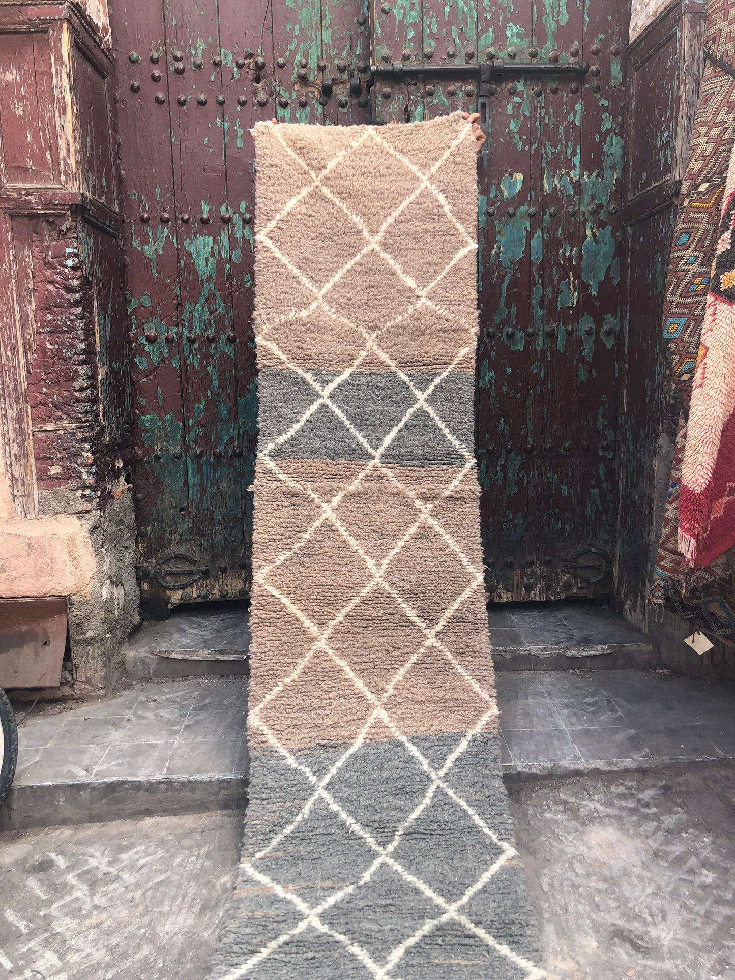 Walter Beni Ourain Vintage Moroccan Rug Runner