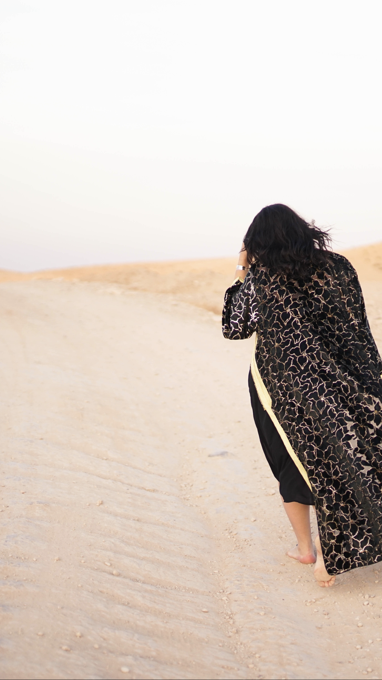 Vintage Silk Moroccan Kaftan