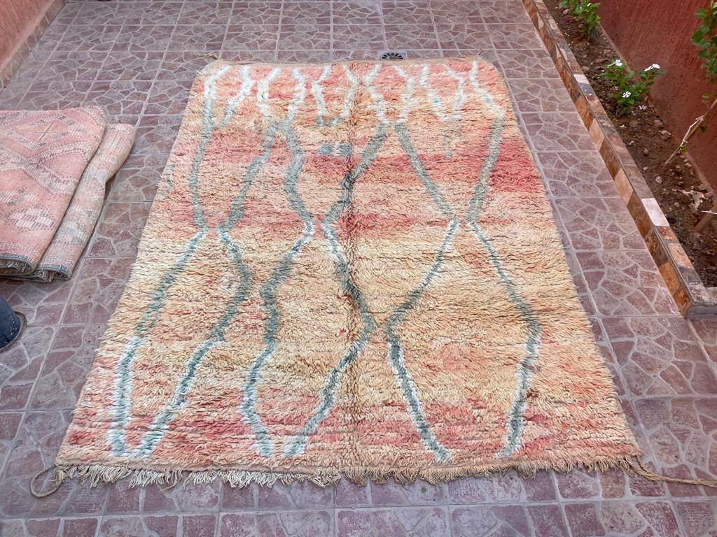 Honey Beni Mguild Moroccan Rug