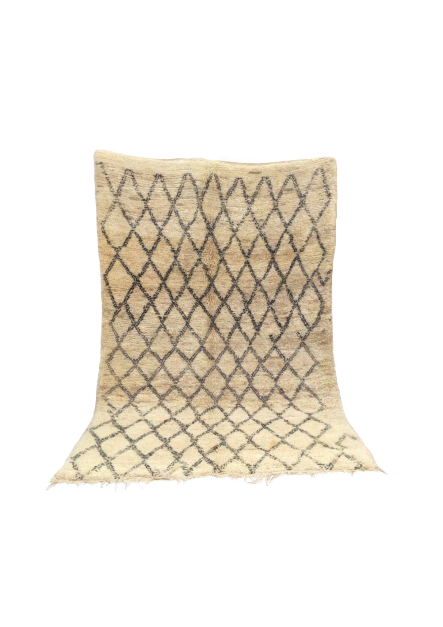 Rayie Beni Ourain Vintage Moroccan Rug