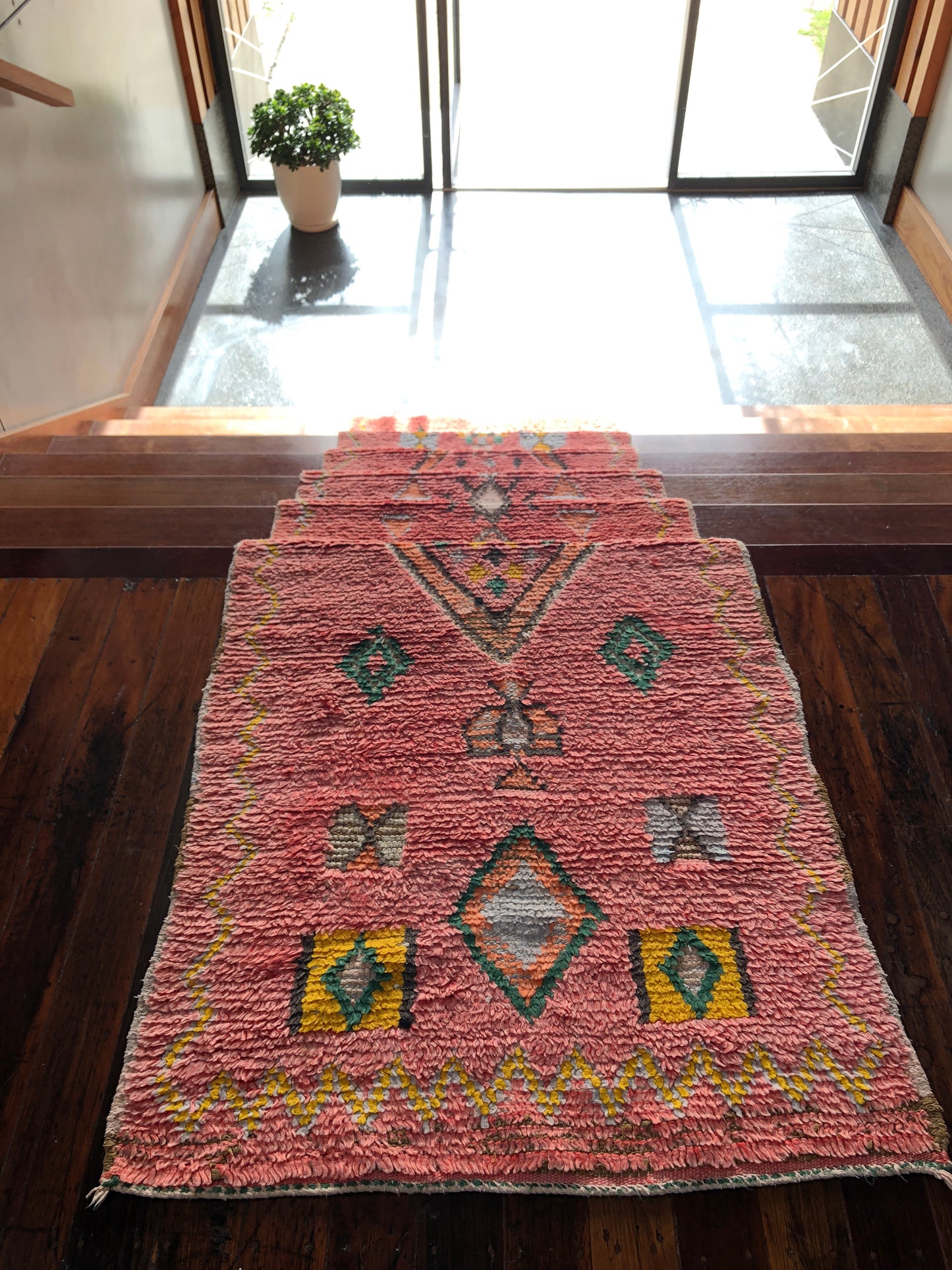 Leon Azilal Vintage Moroccan Rug Runner
