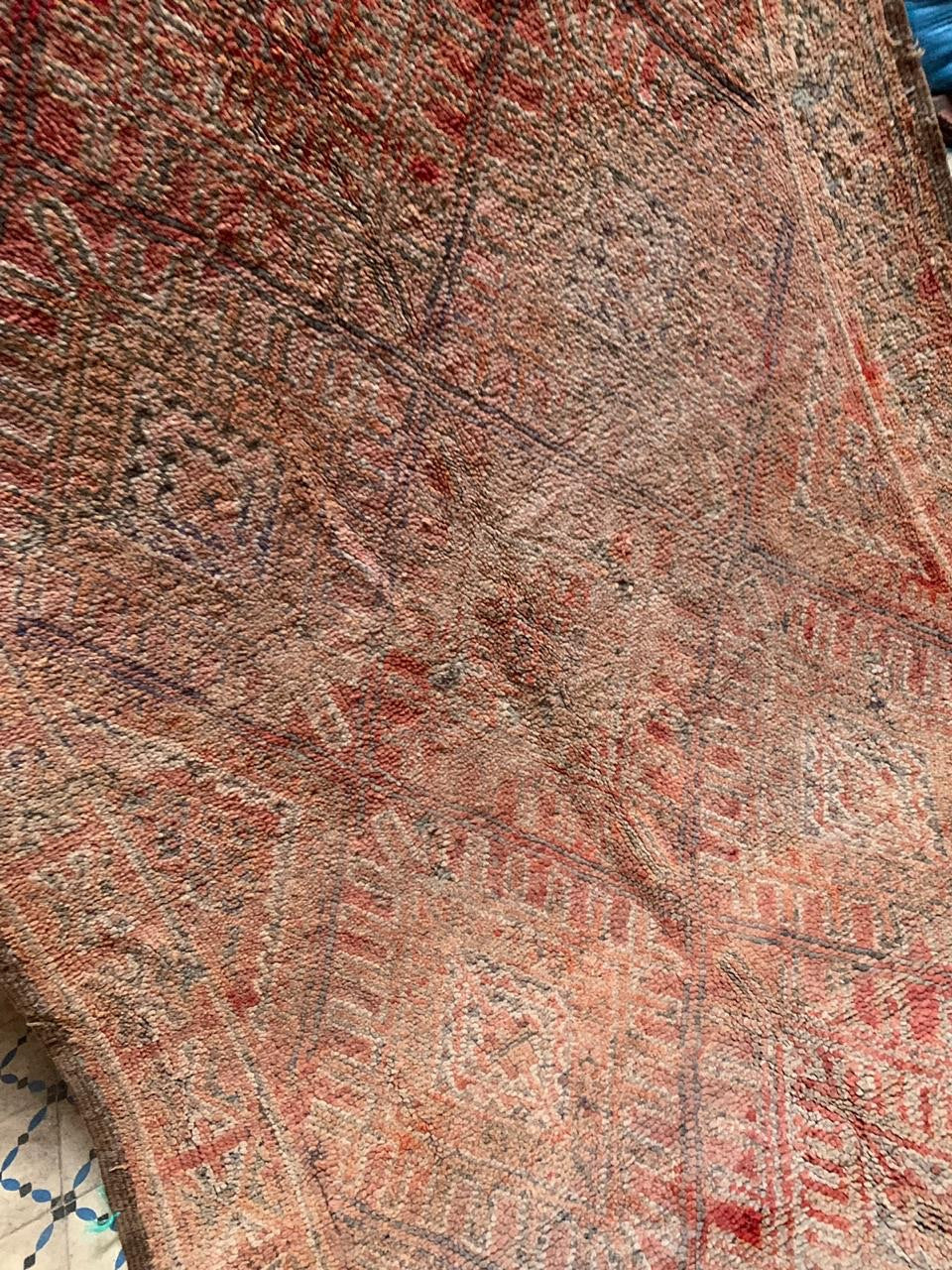 William Beni Mguild Vintage Moroccan Rug