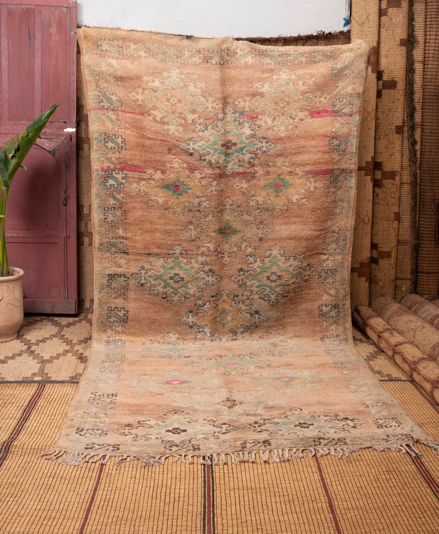 Samma Boujaad Vintage Moroccan Rug