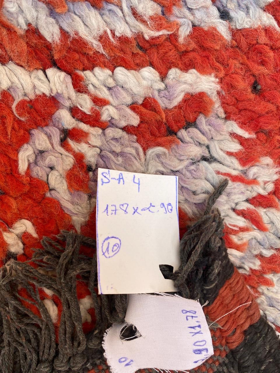 Ruby Beni Moroccan Vintage Mguild Rug