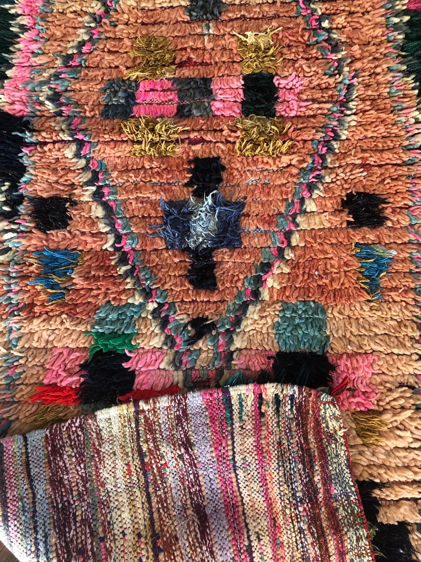 Rowa Boujaad Vintage Moroccan Rug Runner