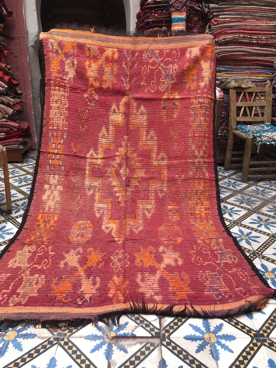 Melissa Boujaad Vintage Moroccan Rug