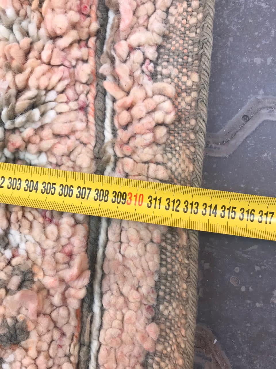 Zeena Beni Mguild Vintage Moroccan Rug