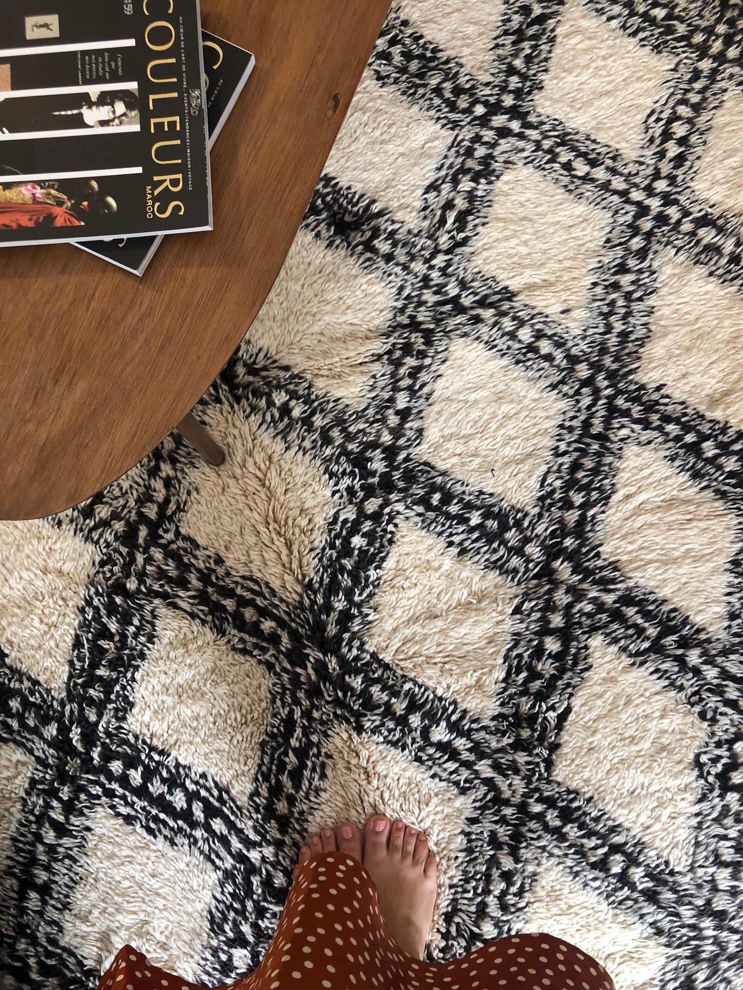 Ainna Beni Ourain Vintage Moroccan Rug