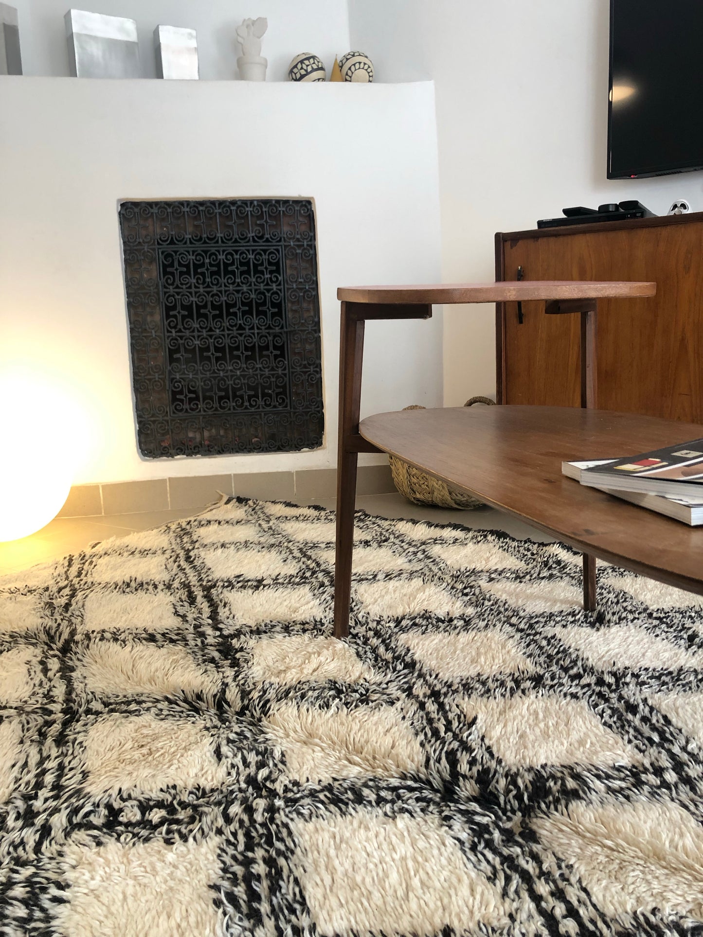 Ainna Beni Ourain Vintage Moroccan Rug
