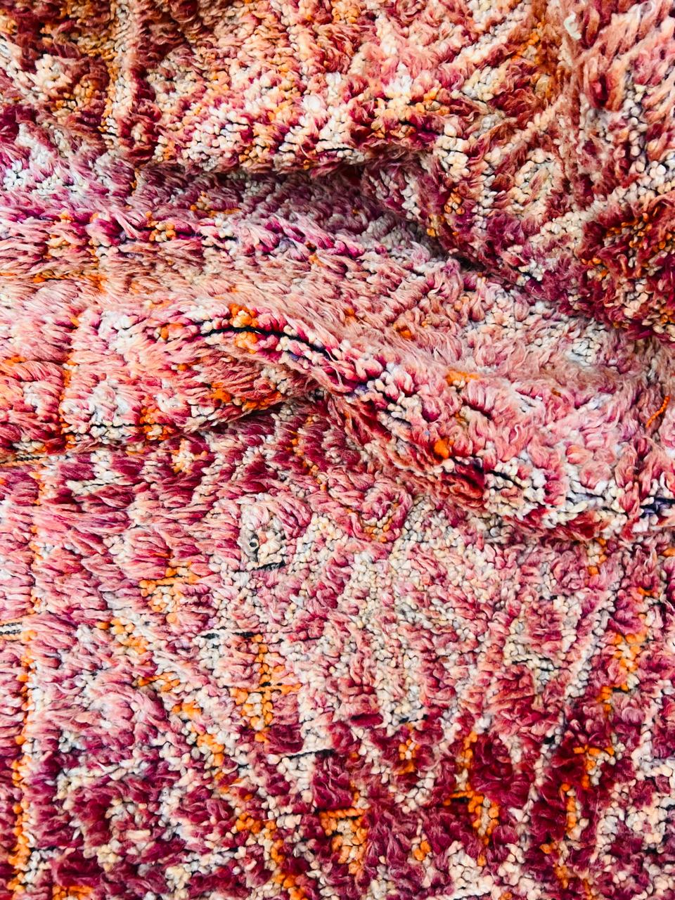 Vintage Beni Mguild Rug – Sunset Ember