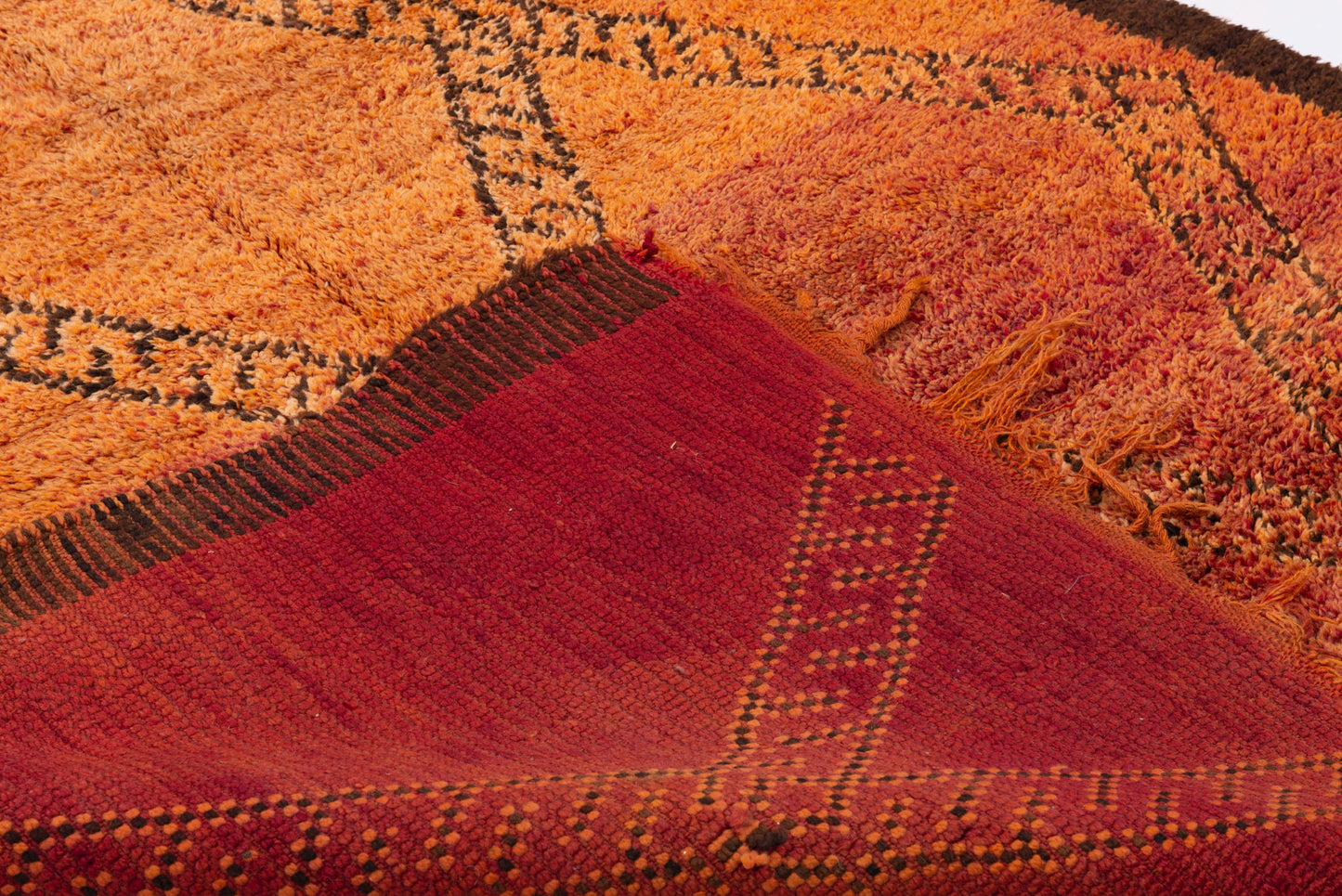 Autumn Beni Mguild Vintage Moroccan Rug