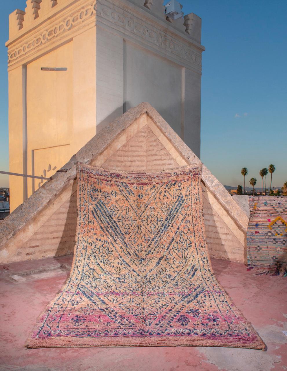 Mila Beni Mguild Vintage Moroccan Rug