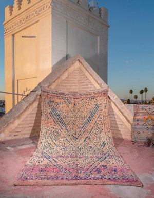 Mila Beni Mguild Vintage Moroccan Rug