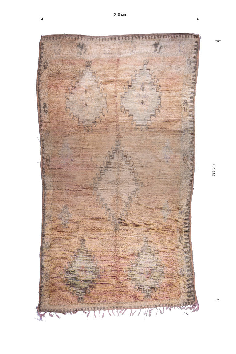 Safaa Boujaad Vintage Moroccan Rug