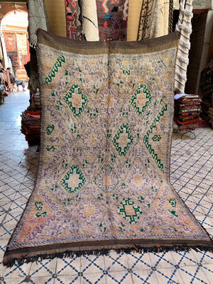 Khezzi Beni Mguild Vintage Moroccan Rug