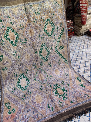 Khezzi Beni Mguild Vintage Moroccan Rug