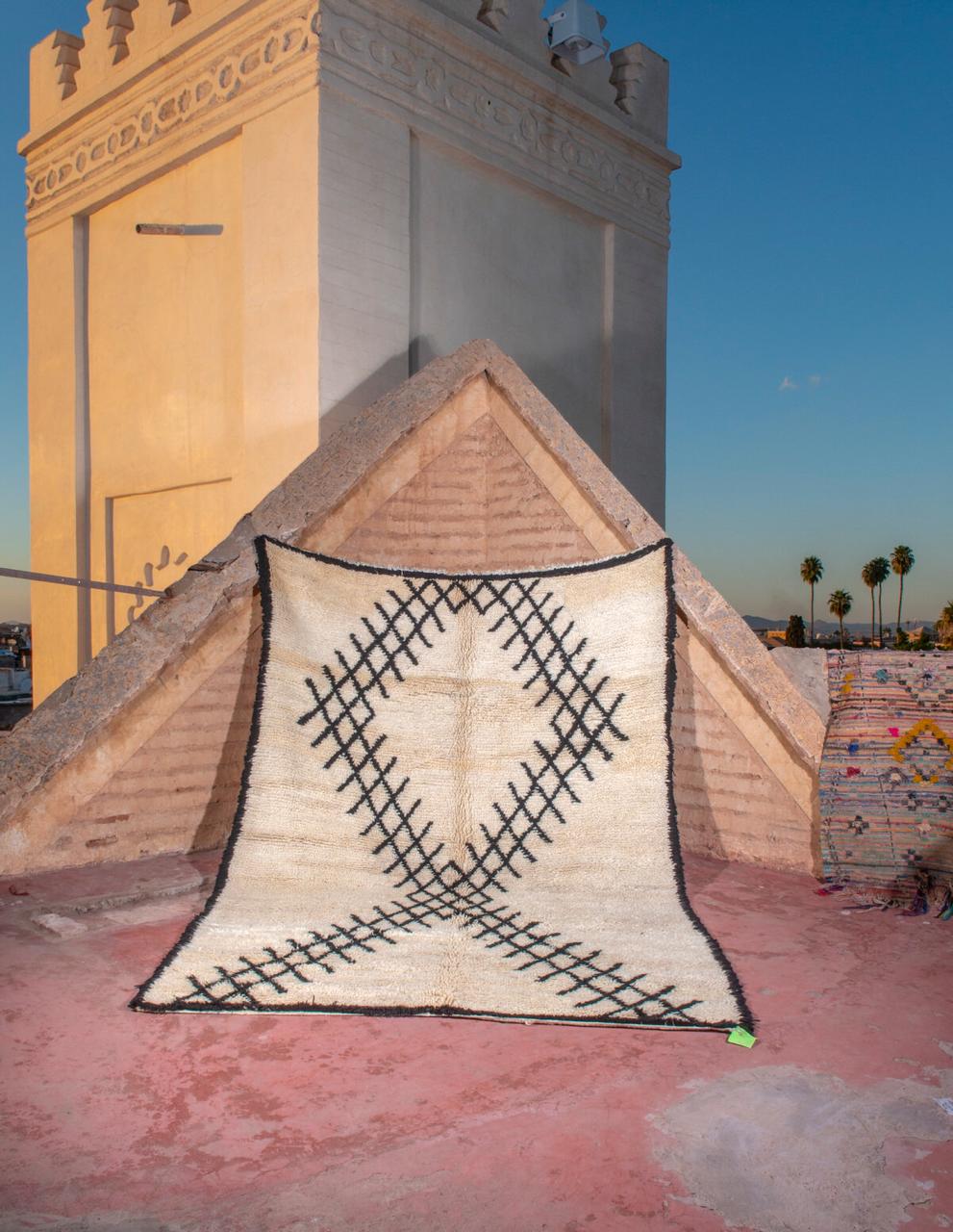beni ourain moroccan rug