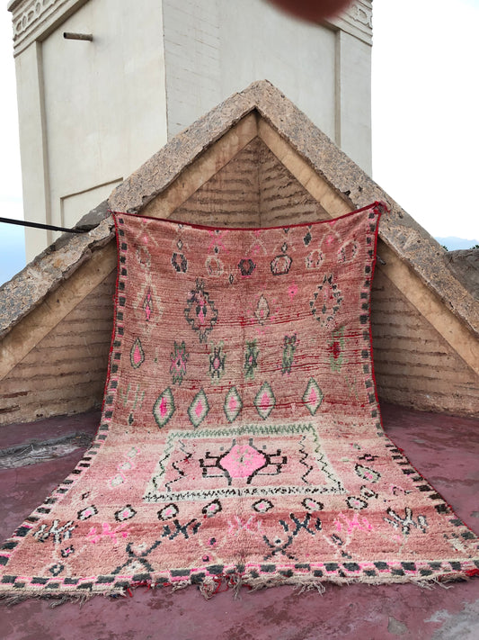 Asia Boujaad Vintage Moroccan Rug