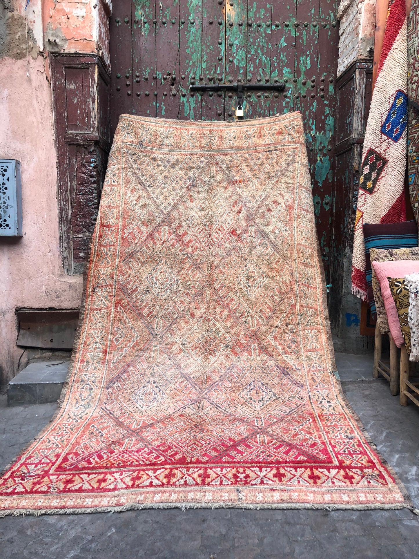 William Beni Mguild Vintage Moroccan Rug