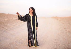 Vintage Silk Moroccan Kaftan