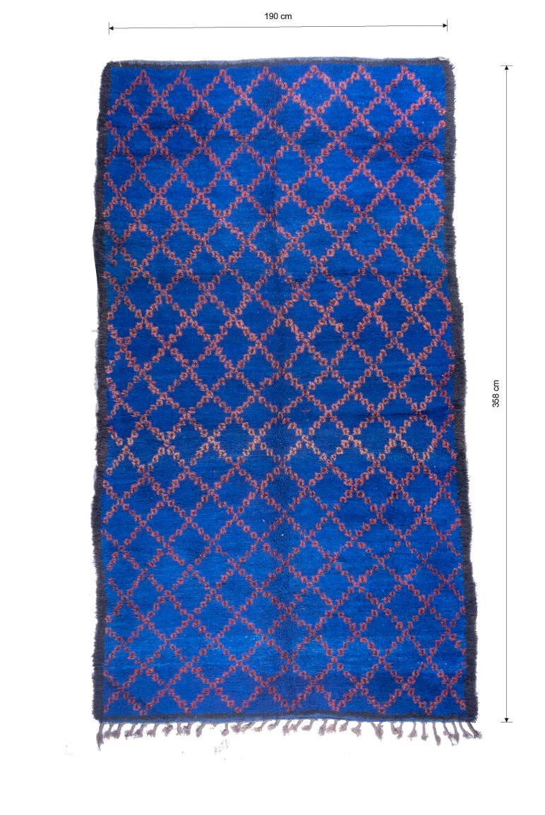 Hind Beni Mguild Vintage Moroccan Rug