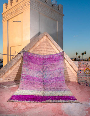 Amelie Beni Mguild Vintage Moroccan Rug