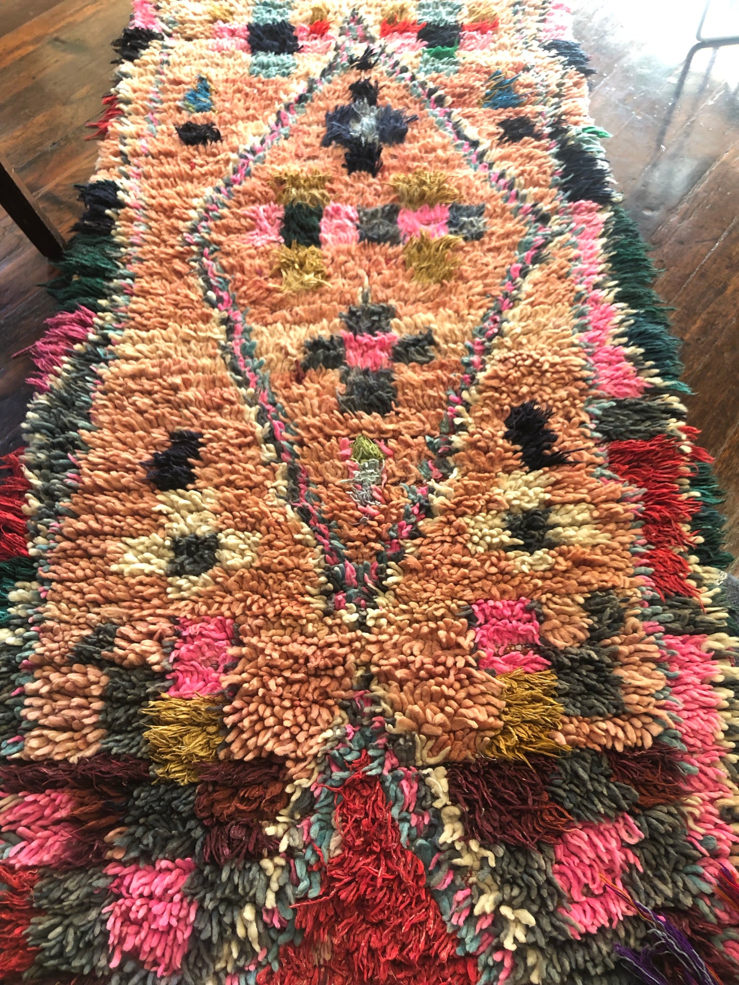 Rowa Boujaad Vintage Moroccan Rug Runner