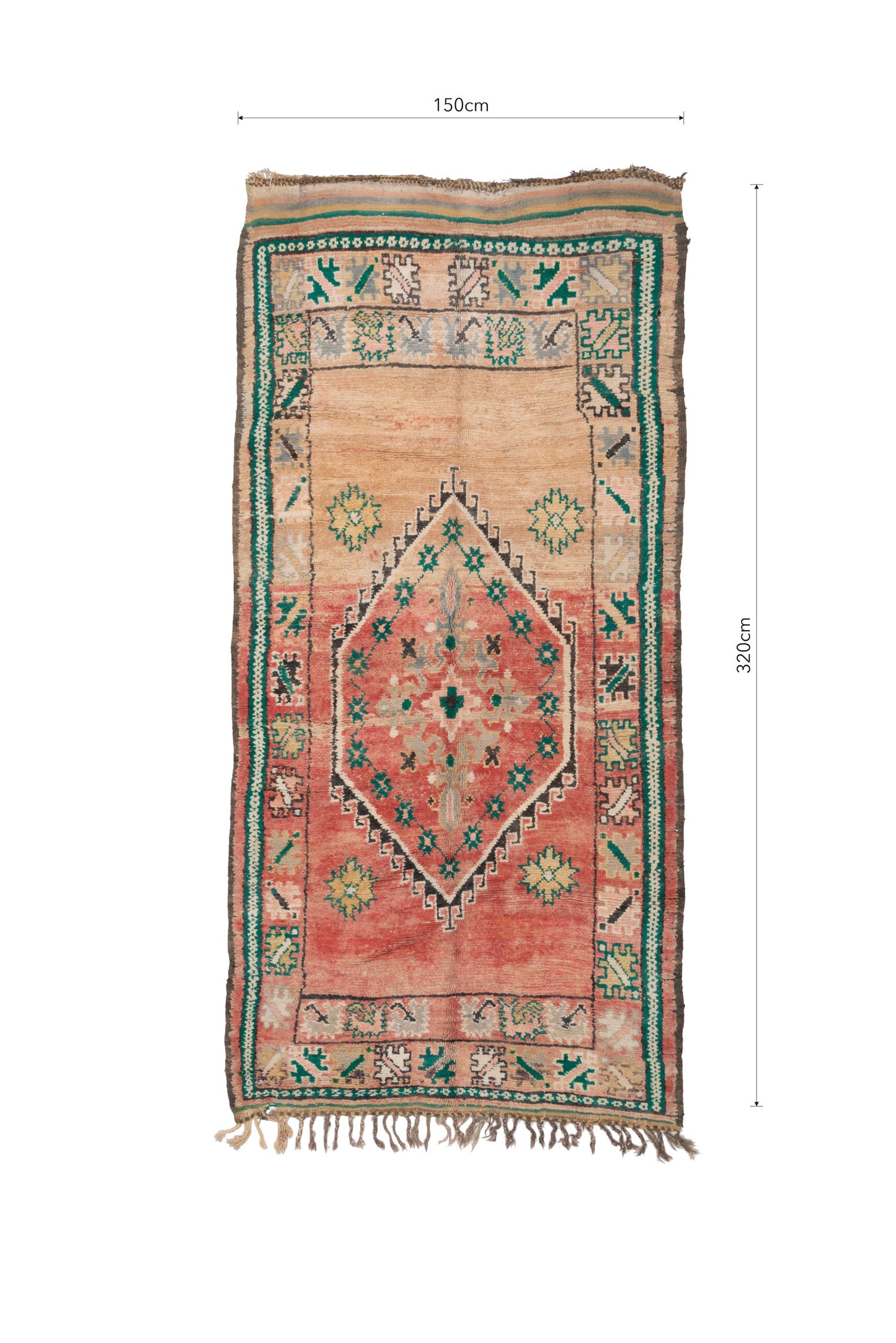 Zara Boujaad Vintage Moroccan Rug