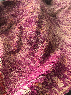 Izzy Beni Mguild Vintage Moroccan Rug