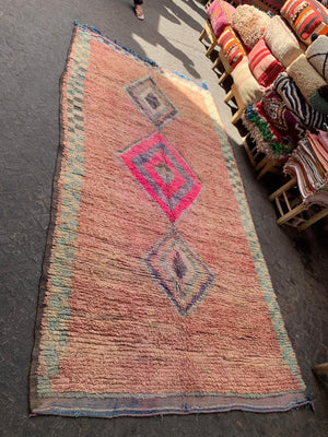 Dior Boujaad Vintage Moroccan Rug