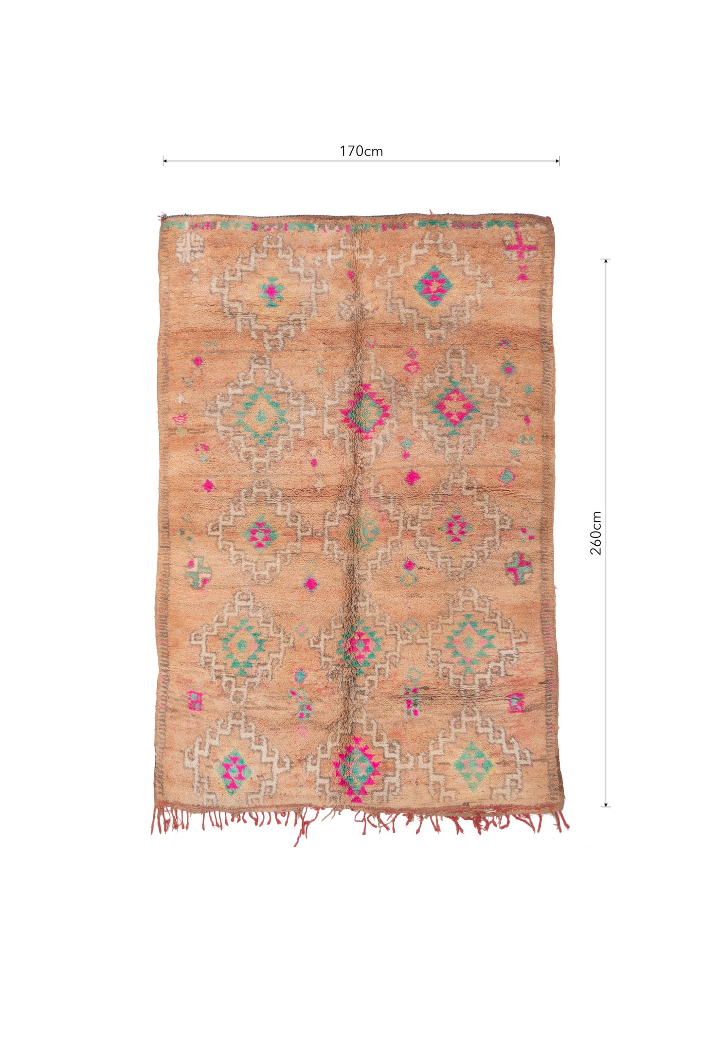Jamila Boujaad Vintage Moroccan Rug