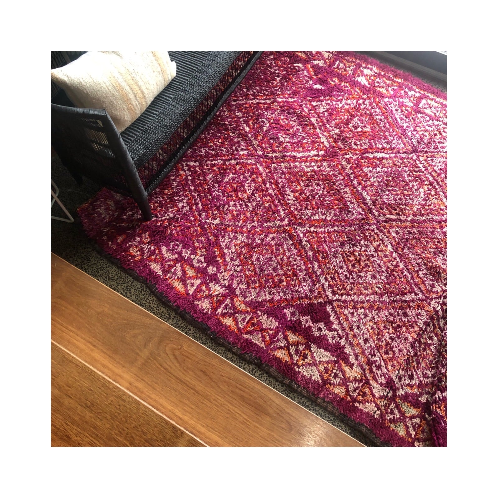 Ivy Beni Mguild Vintage Moroccan Rug