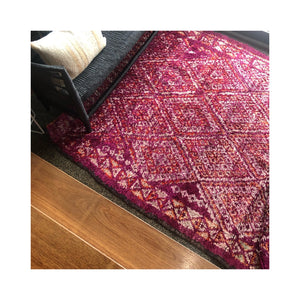 Ivy Beni Mguild Vintage Moroccan Rug