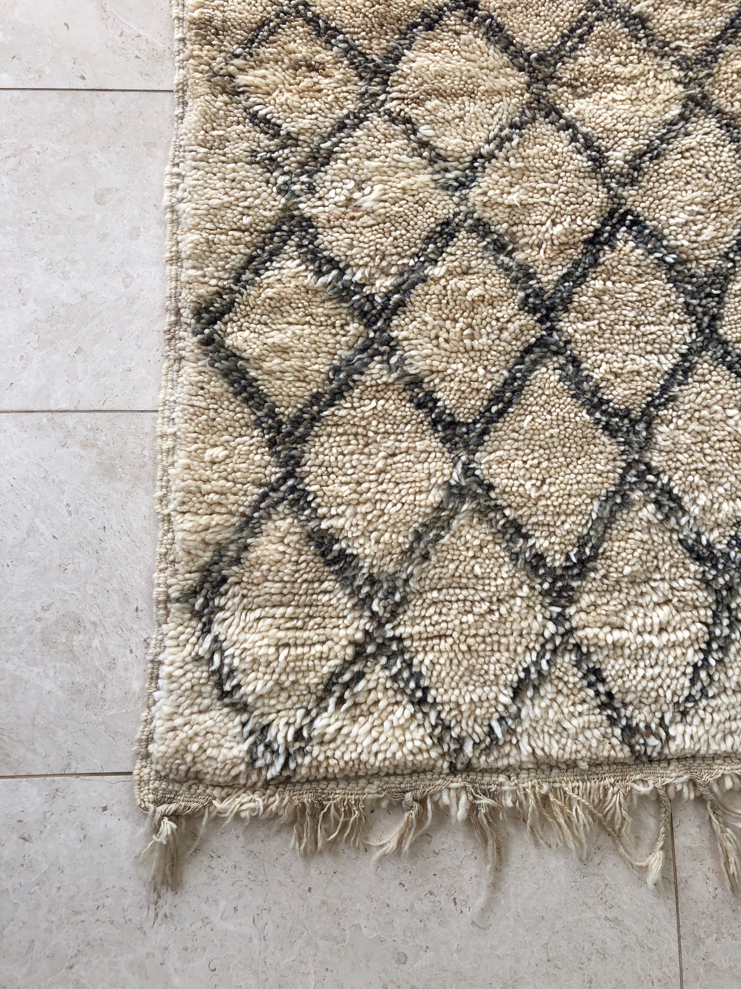 Rayie Beni Ourain Vintage Moroccan Rug