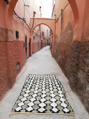 Honeycomb Azilal Moroccan Rug