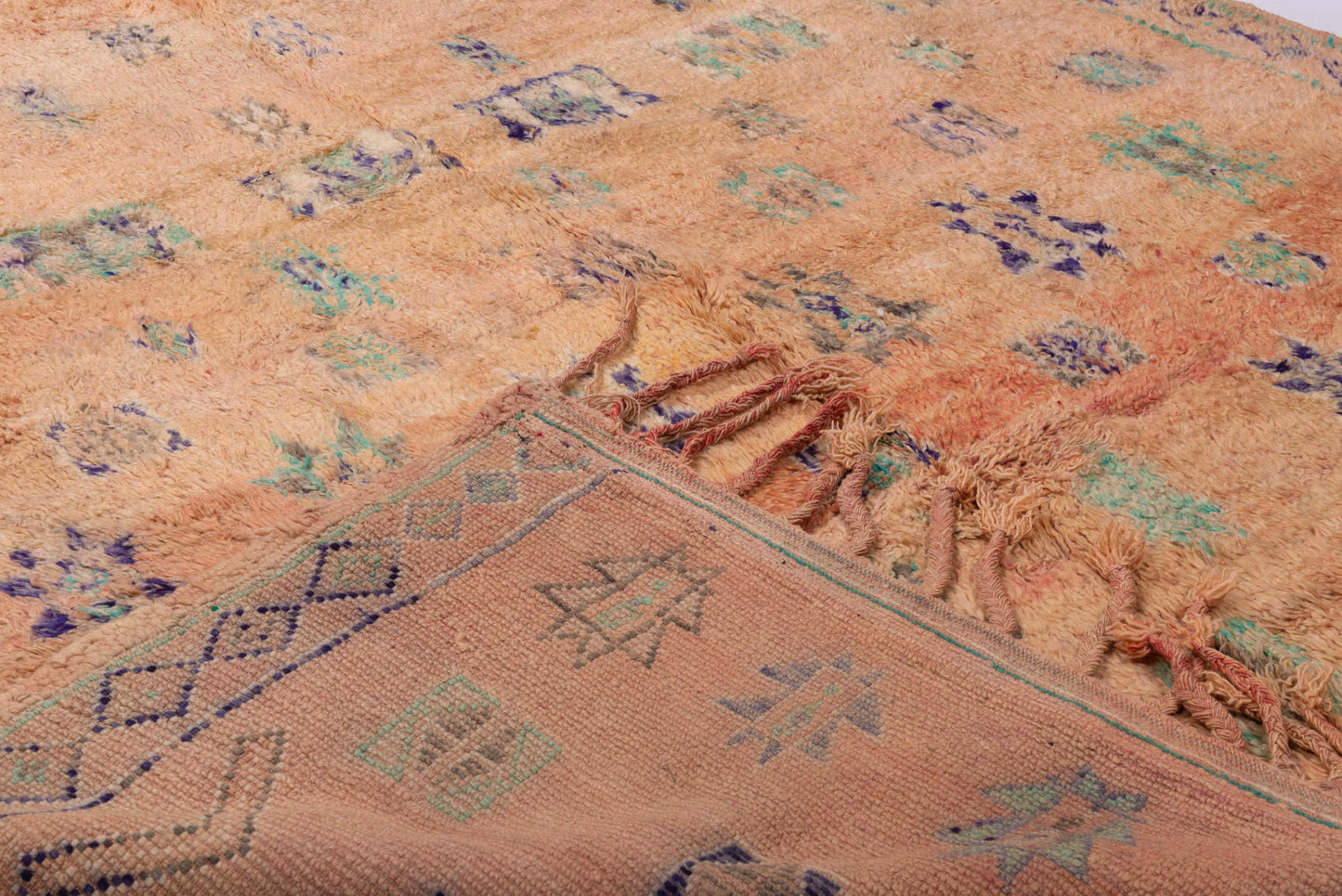 Ourika Boujaad Vintage Moroccan Rug