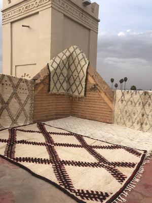 Nyla Beni Ourain Vintage Moroccan Rug