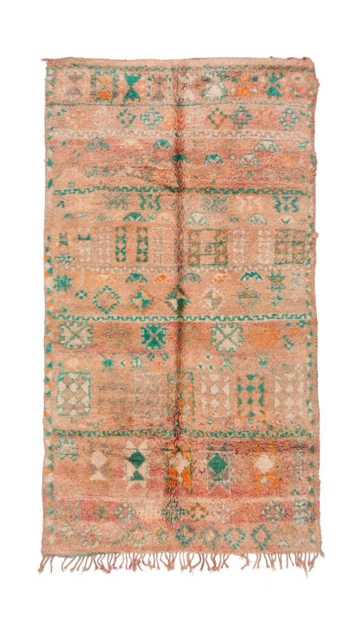 Olive Boujaad Vintage Moroccan Rug