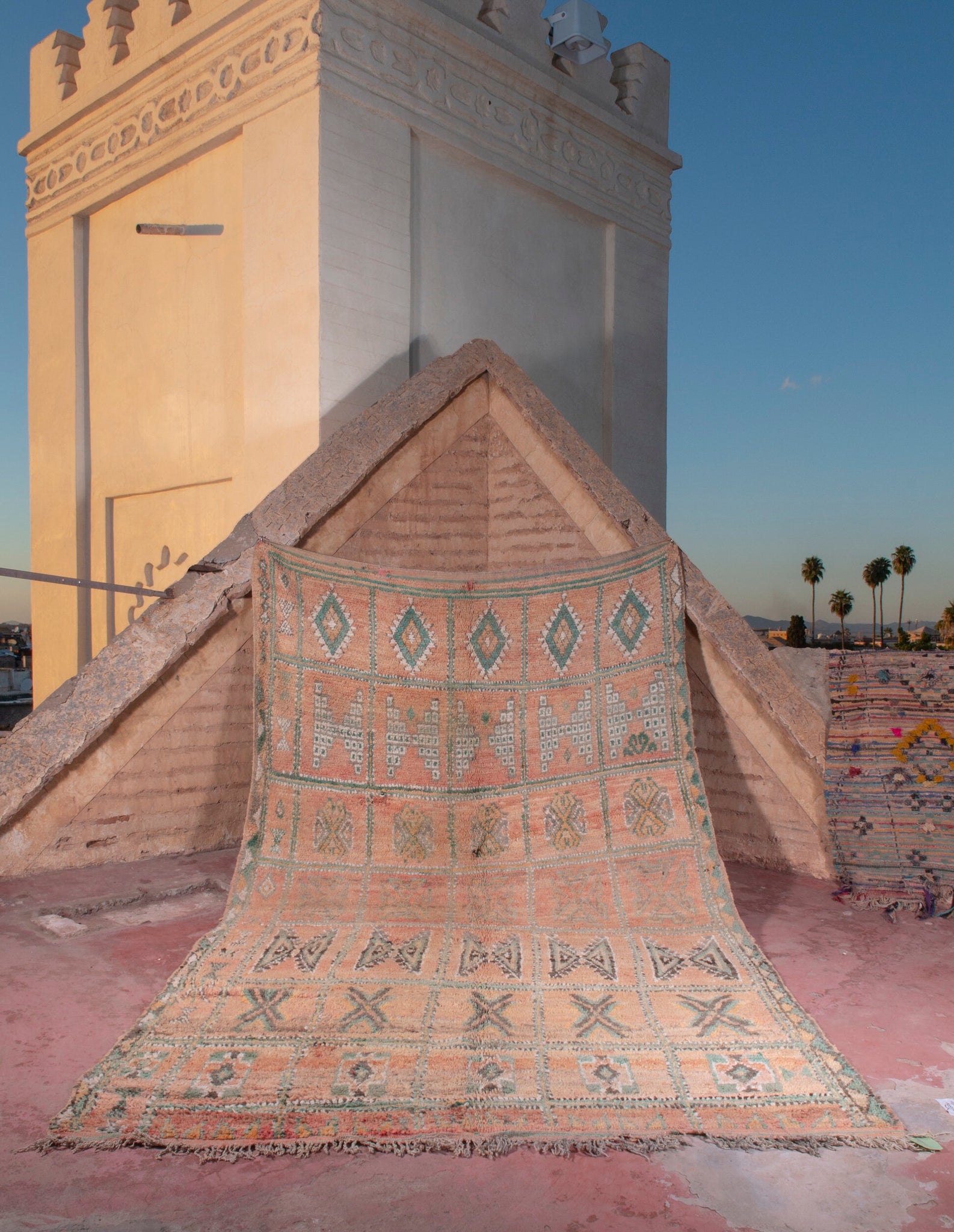 Tia Boujaad Vintage Moroccan Rug