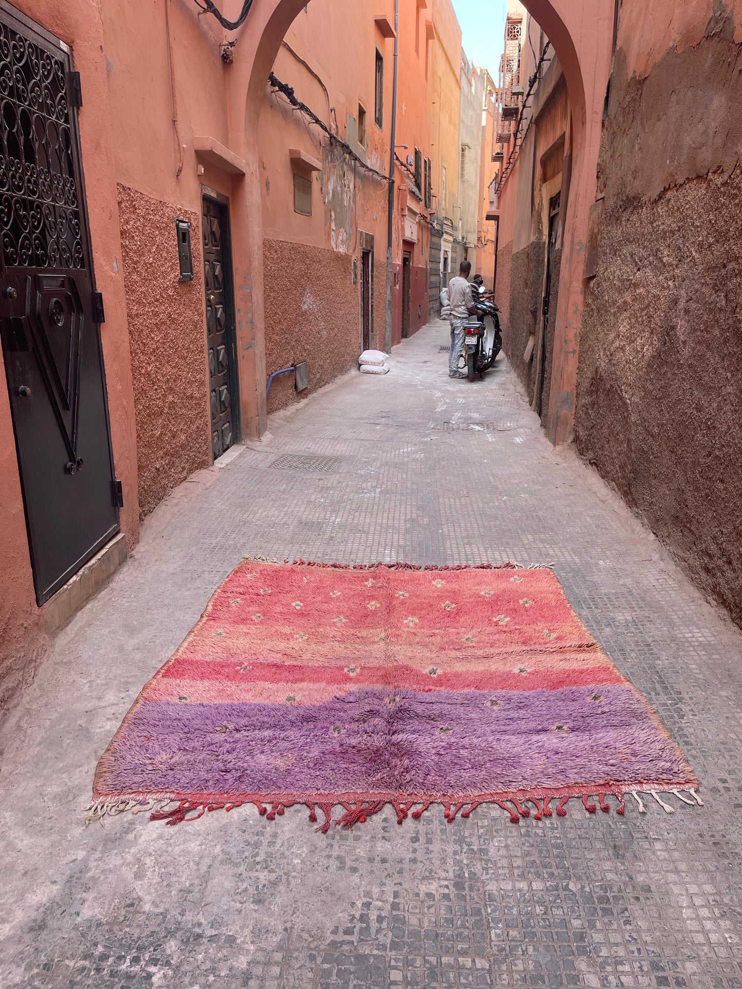 Flower Boujaad Moroccan Rug