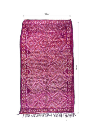 Ivy Beni Mguild Vintage Moroccan Rug