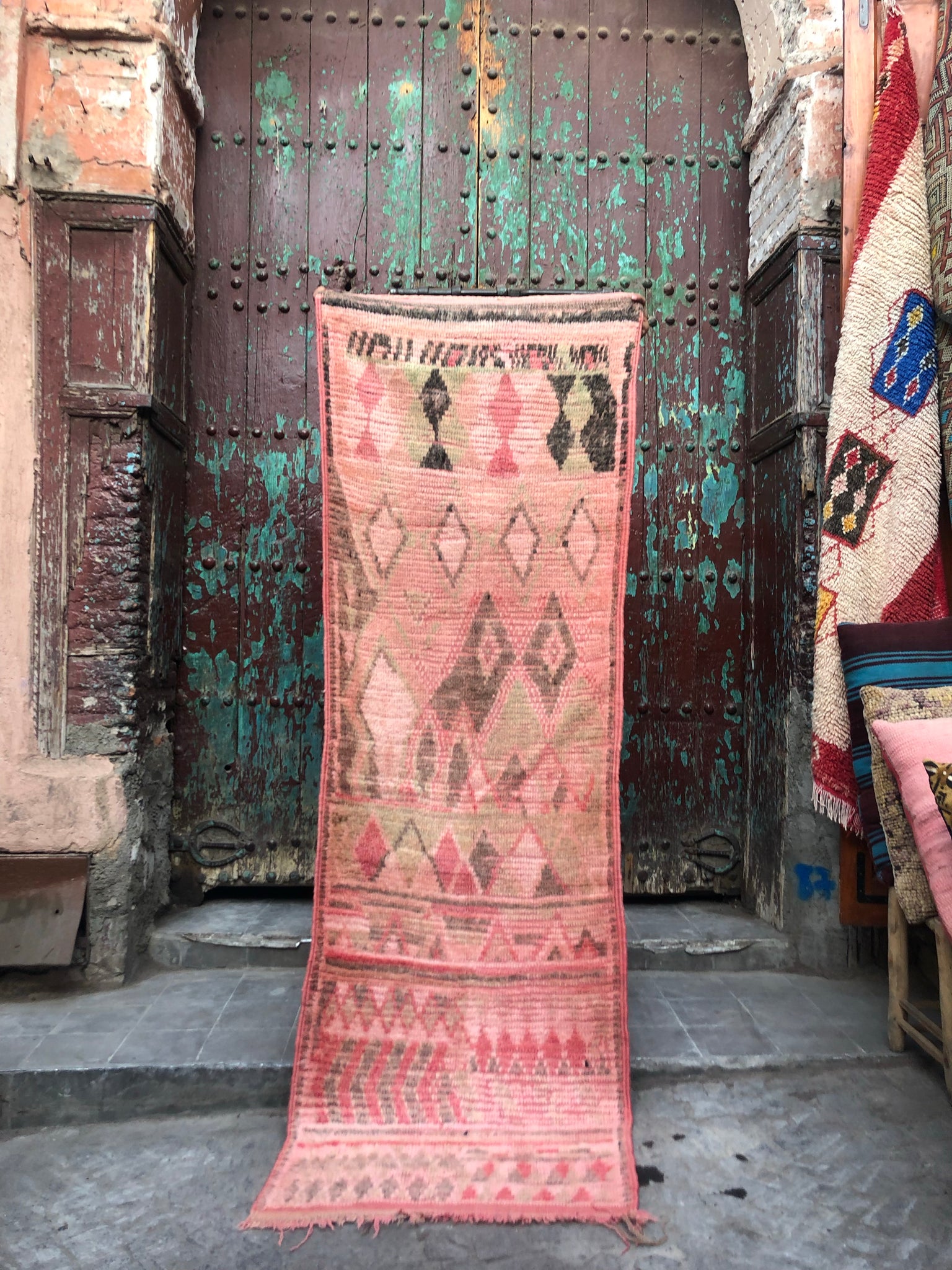 Peta Boujaad Vintage Moroccan Rug Runner