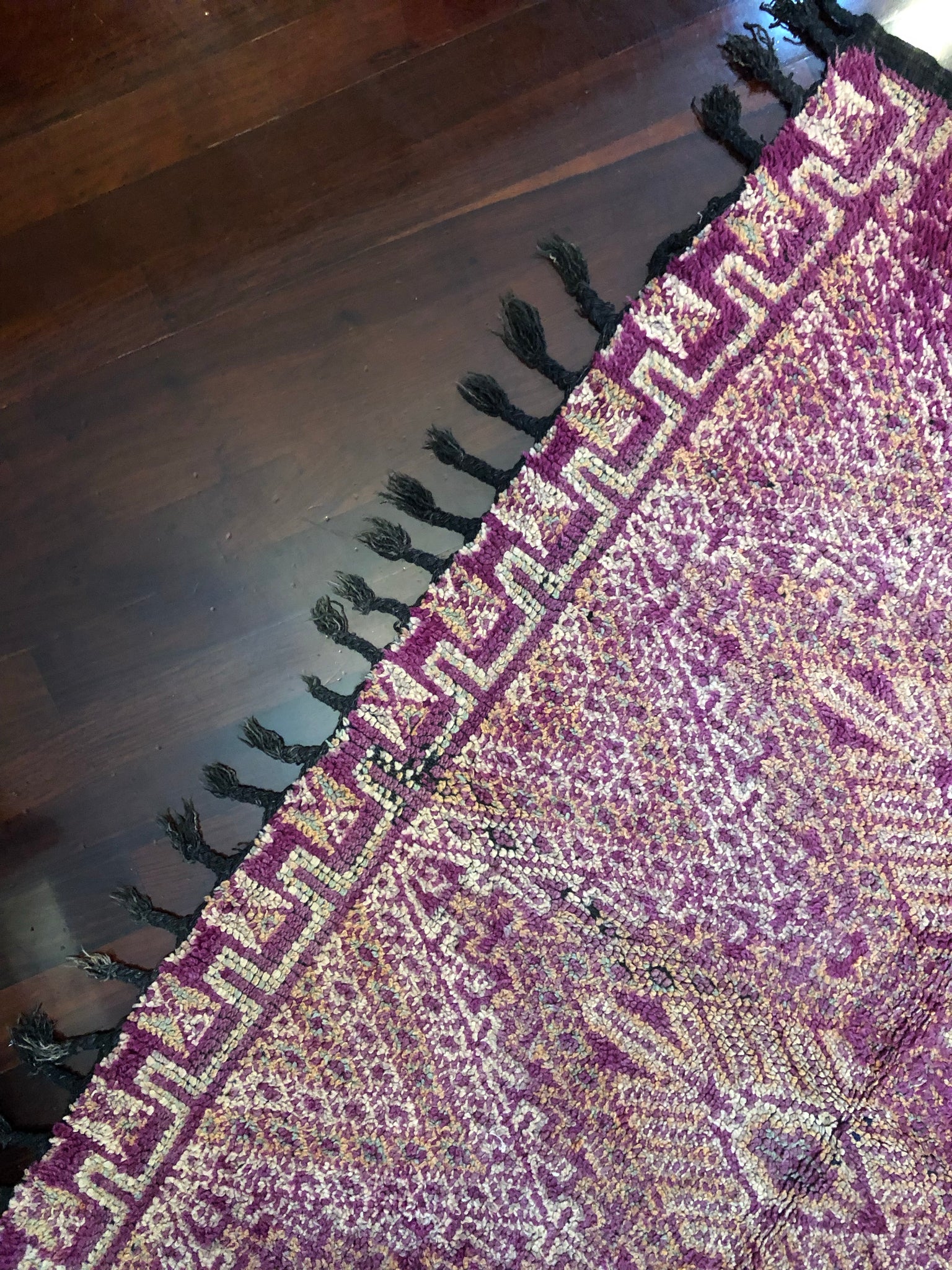 Izzy Beni Mguild Vintage Moroccan Rug