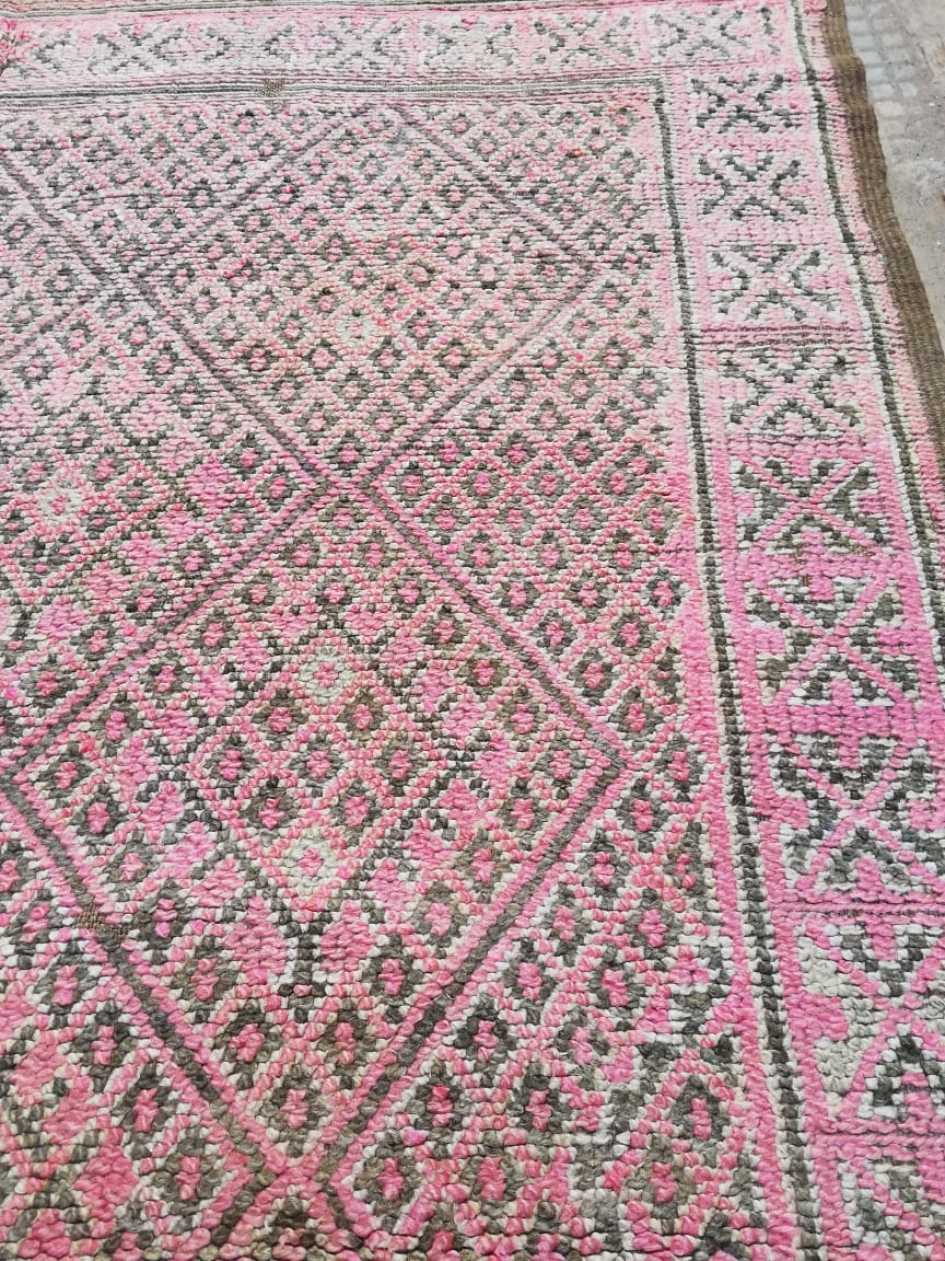 Rose Beni Mguild Moroccan Rug