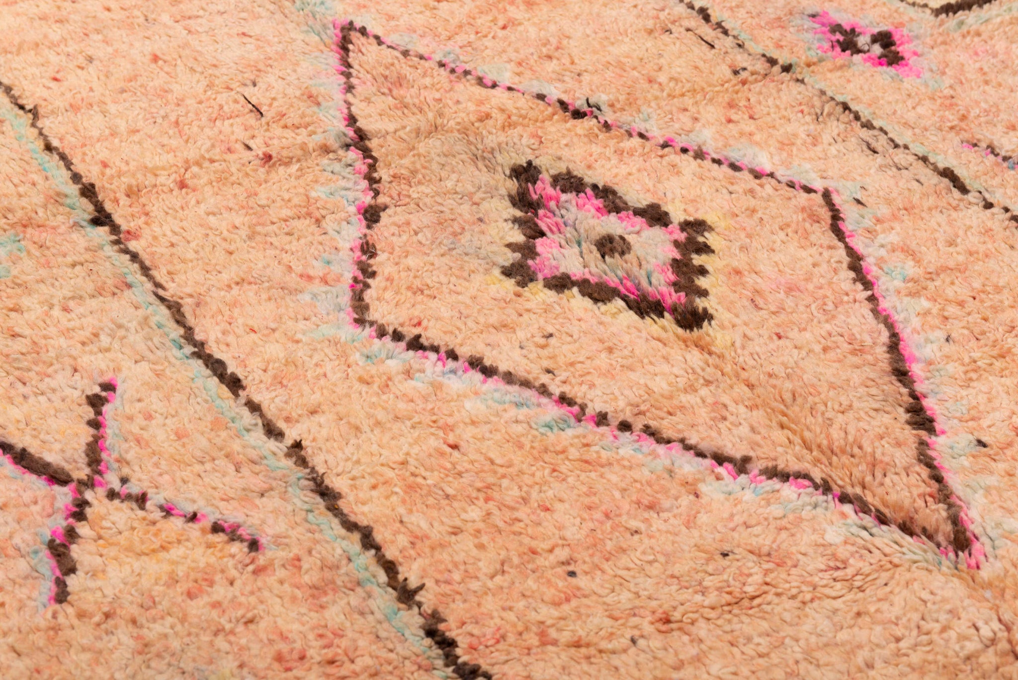 Bo Boujaad Vintage Moroccan Rug